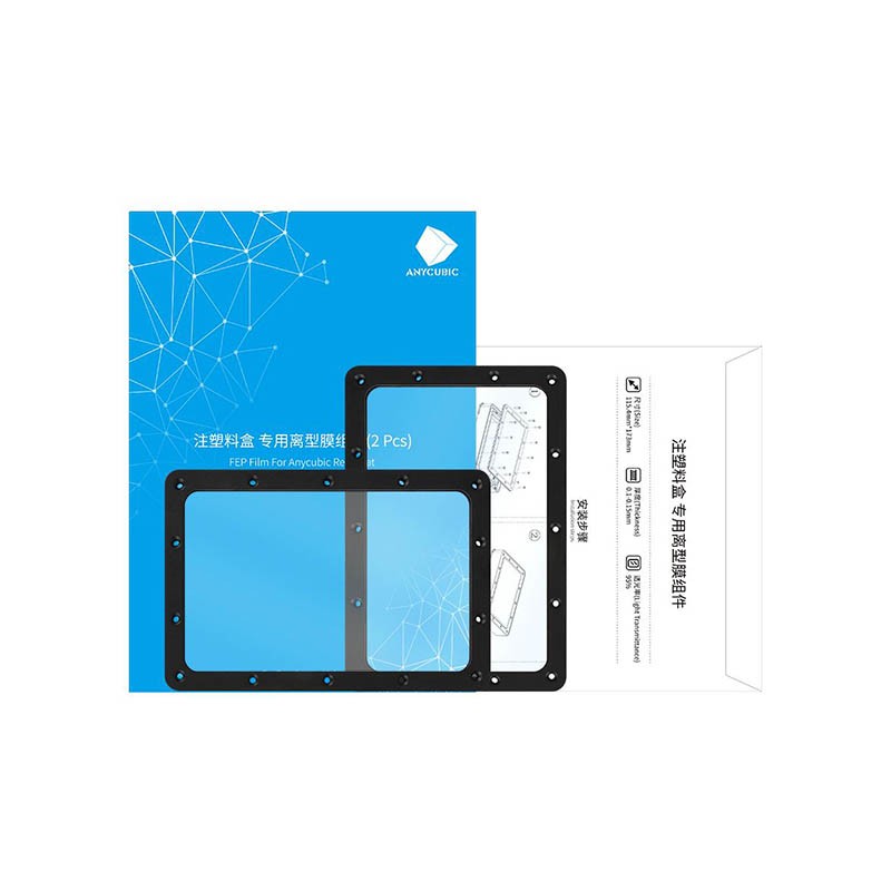 anycubic-fep-release-film-with-frame-2pcs-sets-for-anycubic-photon-mono-lcd-uv-resin-3d-printer